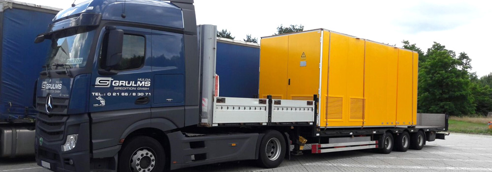 Spedition Grulms LKW Transporte