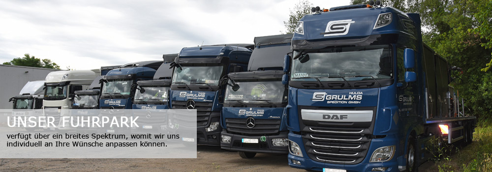 Spedition Grulms LKW Transporte